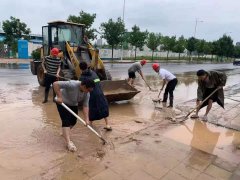 暴雨无情，新蒲有爱！乐动在线平台抗击暴雨灾情在行动